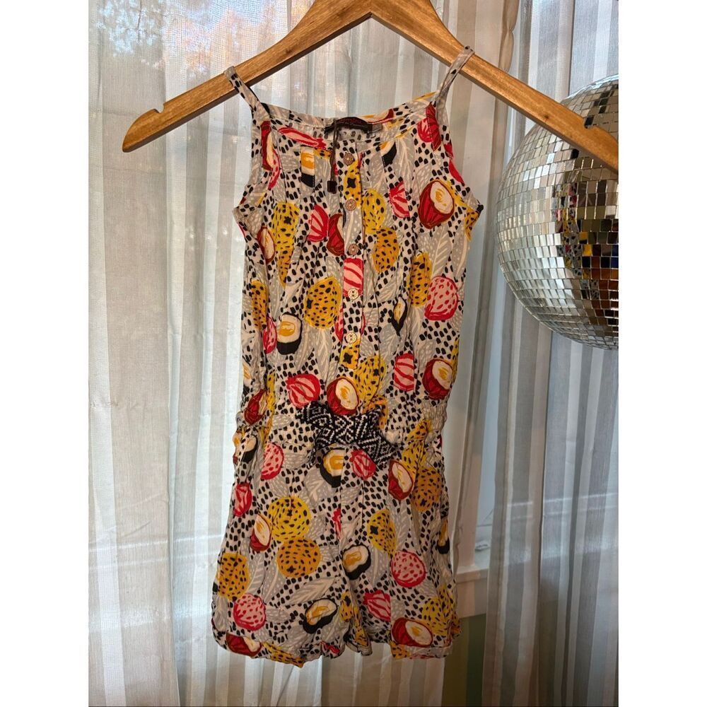 NWOT Catmini Papaya Romper - Picture 1 of 4
